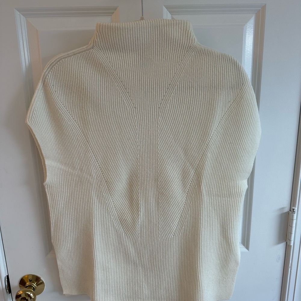 Vince Cream Turtleneck Sweater